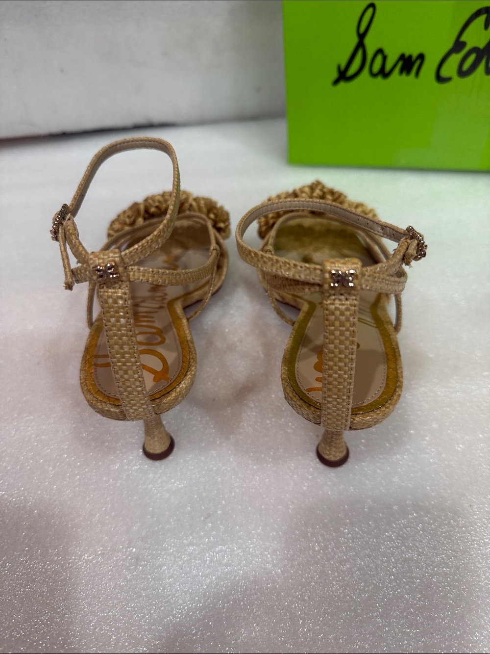 Sam Edelman Women's Phoebe Heeled Sandal, Beechwood size 9.5 - Picture 4 of 8